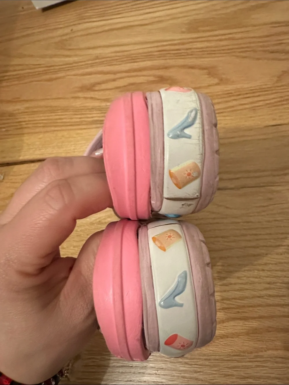 Girls' Pink Princess Clog Shoes - Kids
